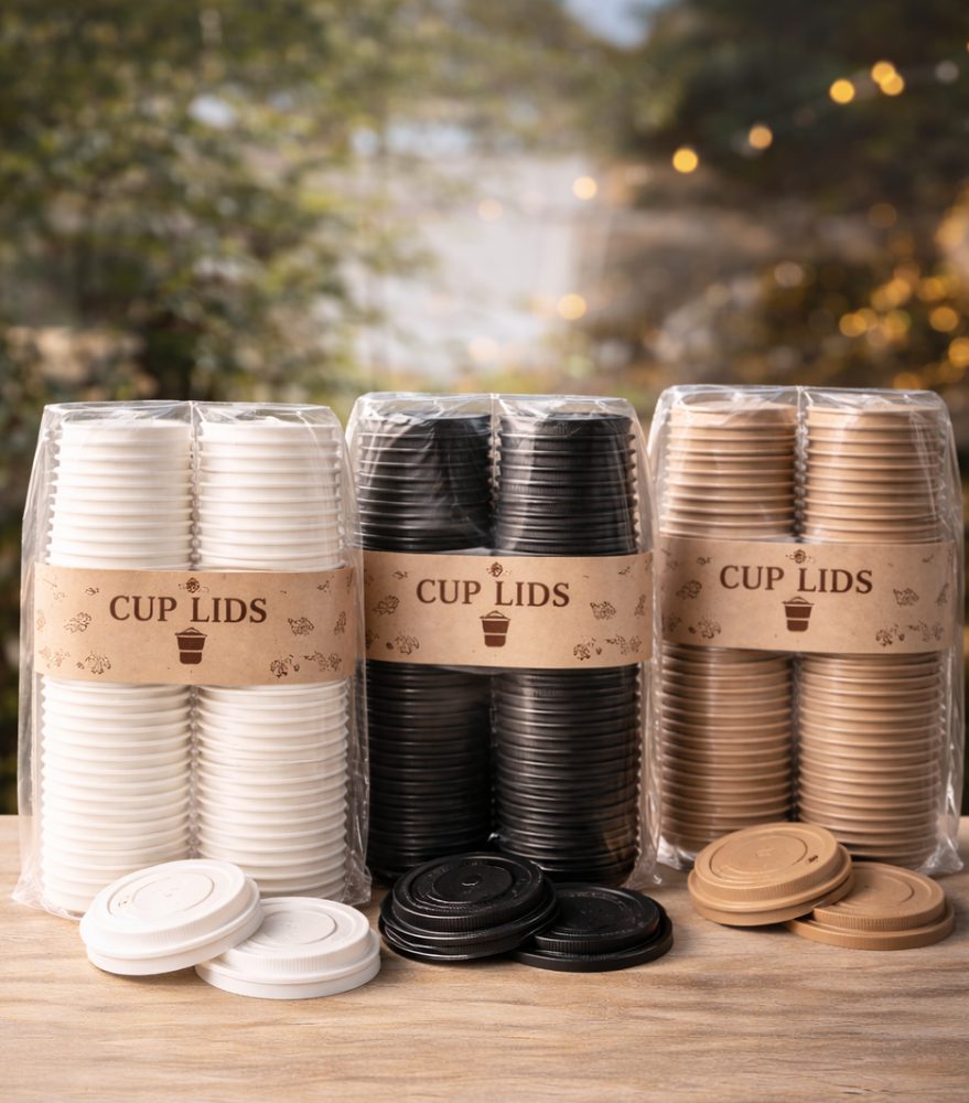 Cup lids for hot and cold cups